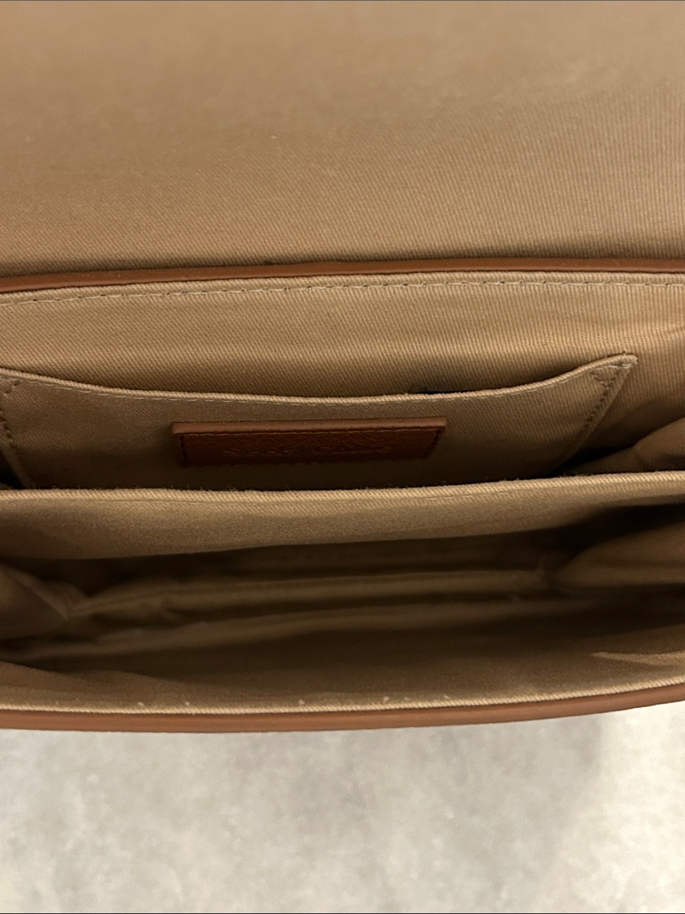 See by Chloé Hana Small Crossbody Bag  Caramello Brown Tan Suede Leather - Picture 7 of 13